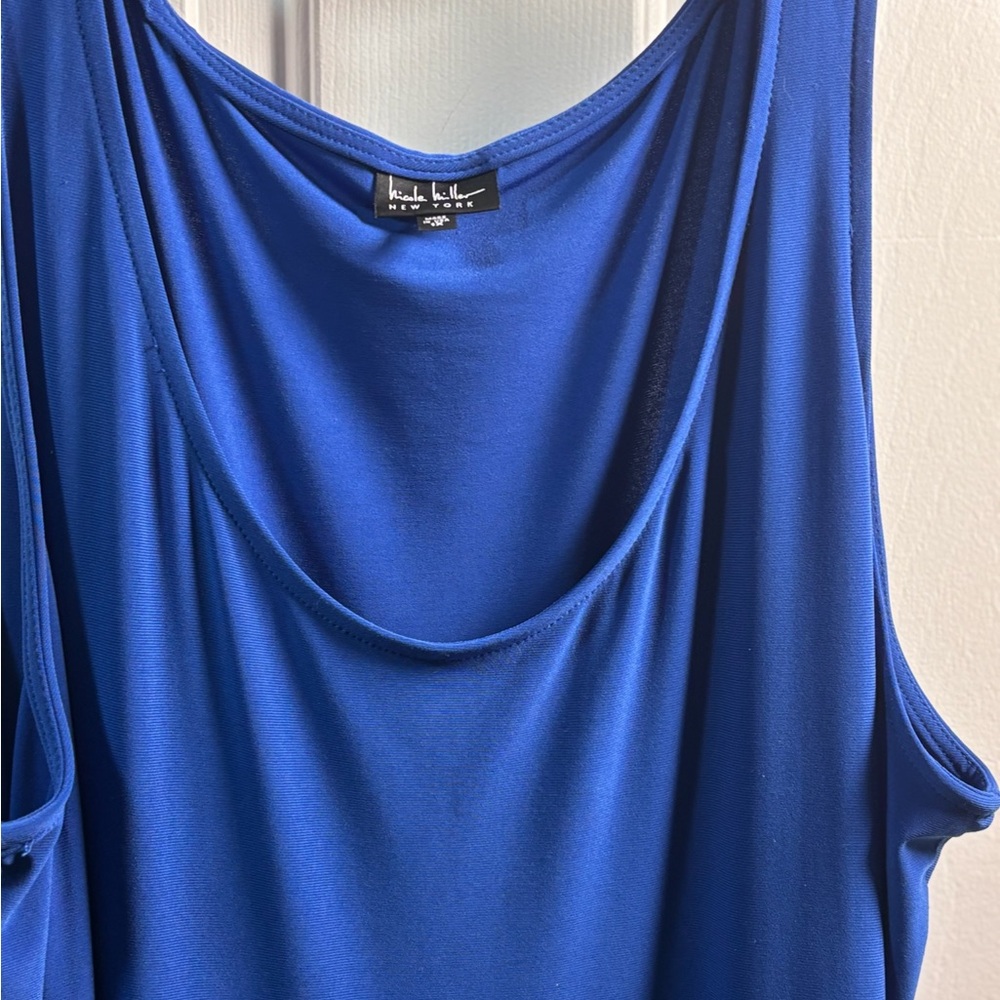 Nicole Miller Vibrant Blue dress